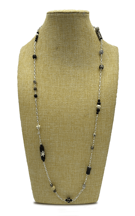 Extra Long Length Layered Necklace
